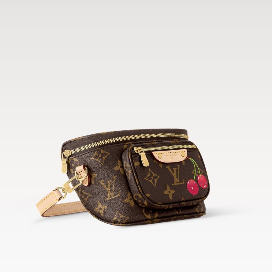 [True-to-ORIGINAL] L0vis Vvtt0n LV x TM Mini Bumbag Monogram For Women 6.7in/17cm M13449