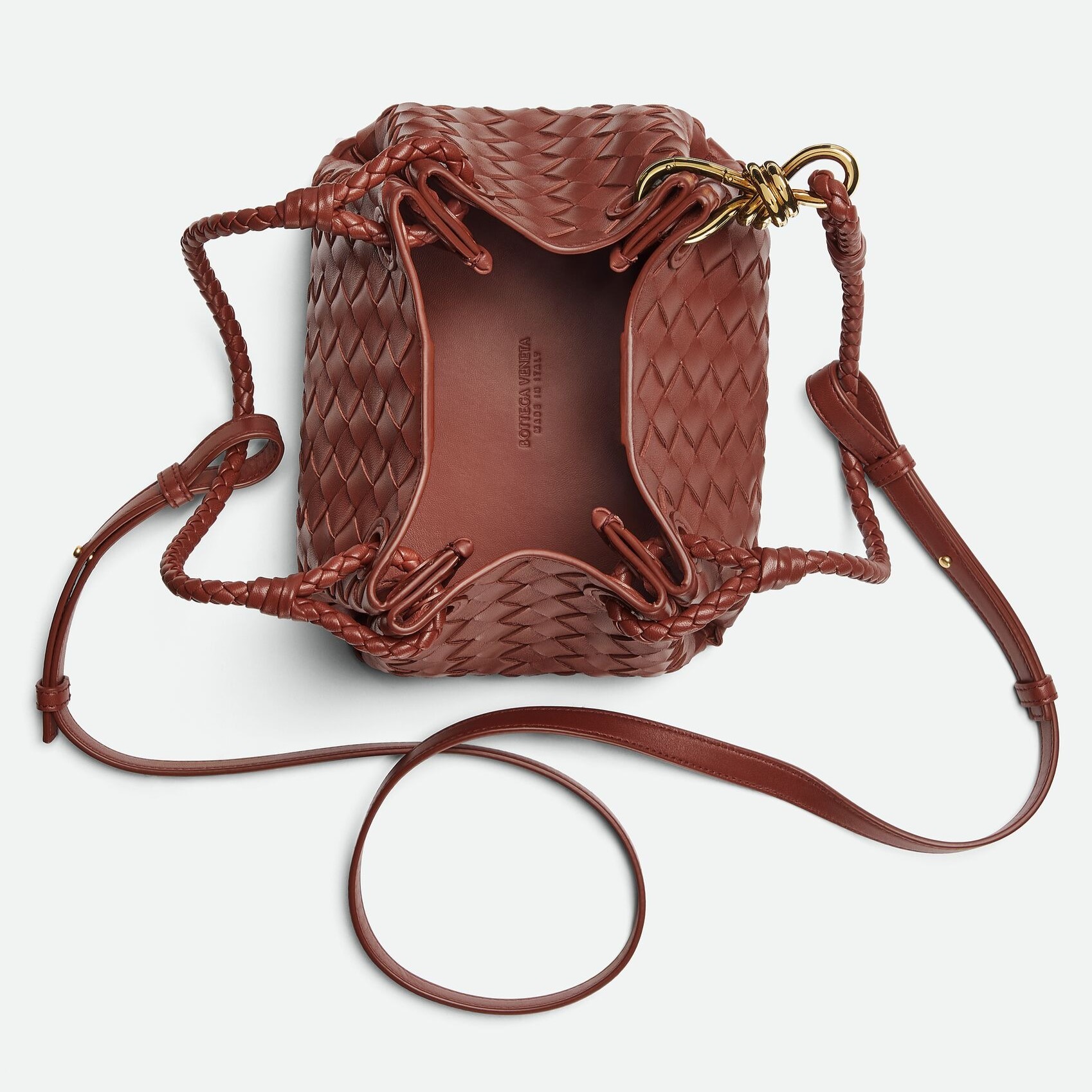 [True-to-ORIGINAL] B0tt*ga Ven*ta Small Parachute Sapele For Women 20cm/7.9in 796569VCPPT2506