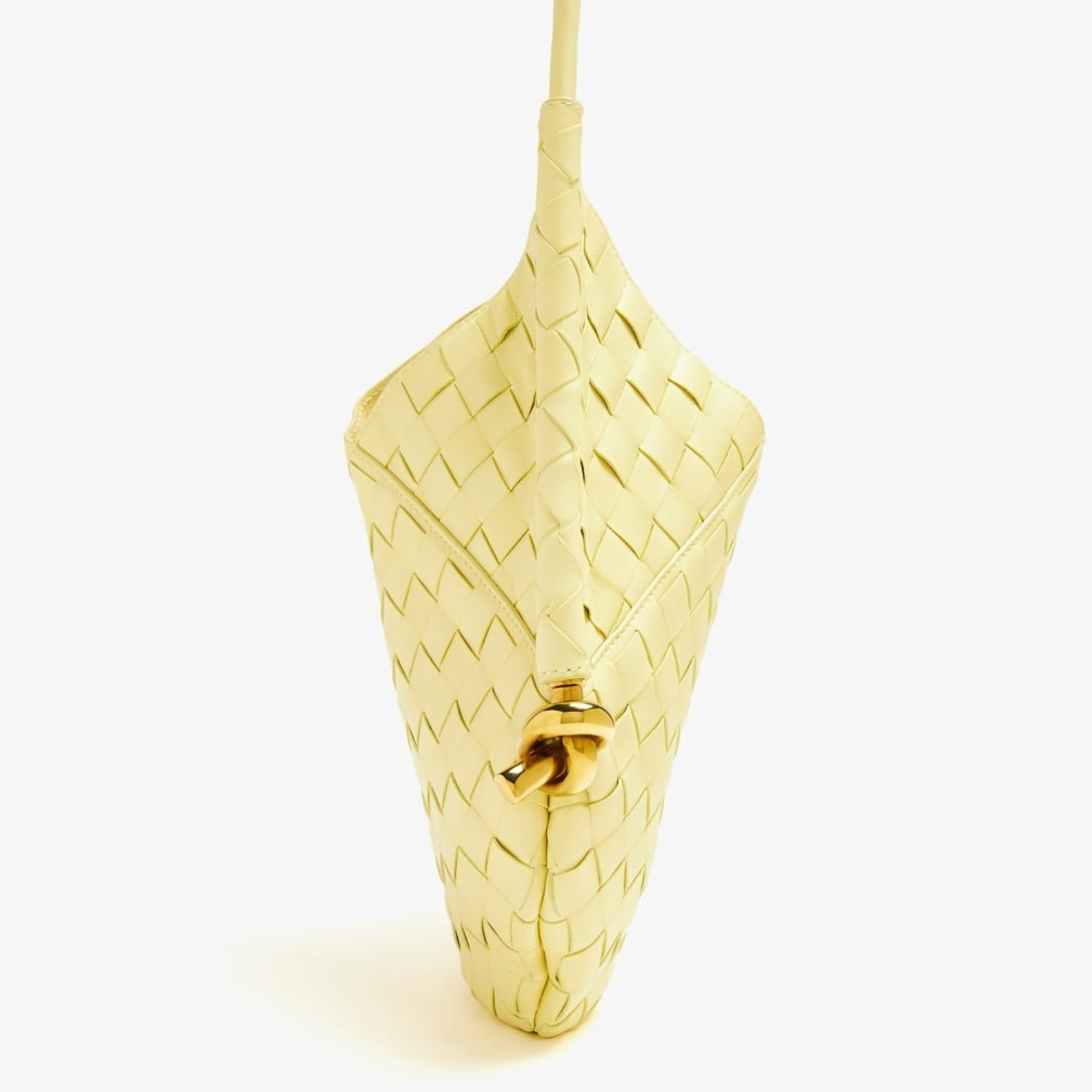 [True-to-ORIGINAL] B0tt*ga Ven*ta Small Solstice Yellow For Women 26cm/10.2in 740898VCPP17455