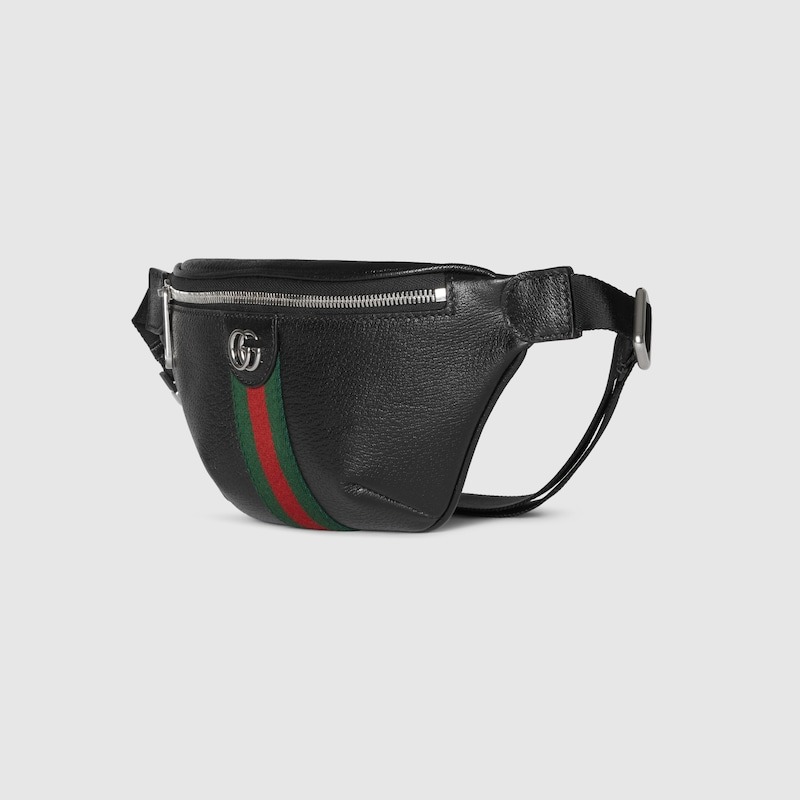 [True-to-ORIGINAL] Gvc*1 Ophidia Small Belt Bag Black For Men 30cm/11.8in 839106 AAE1B 1043