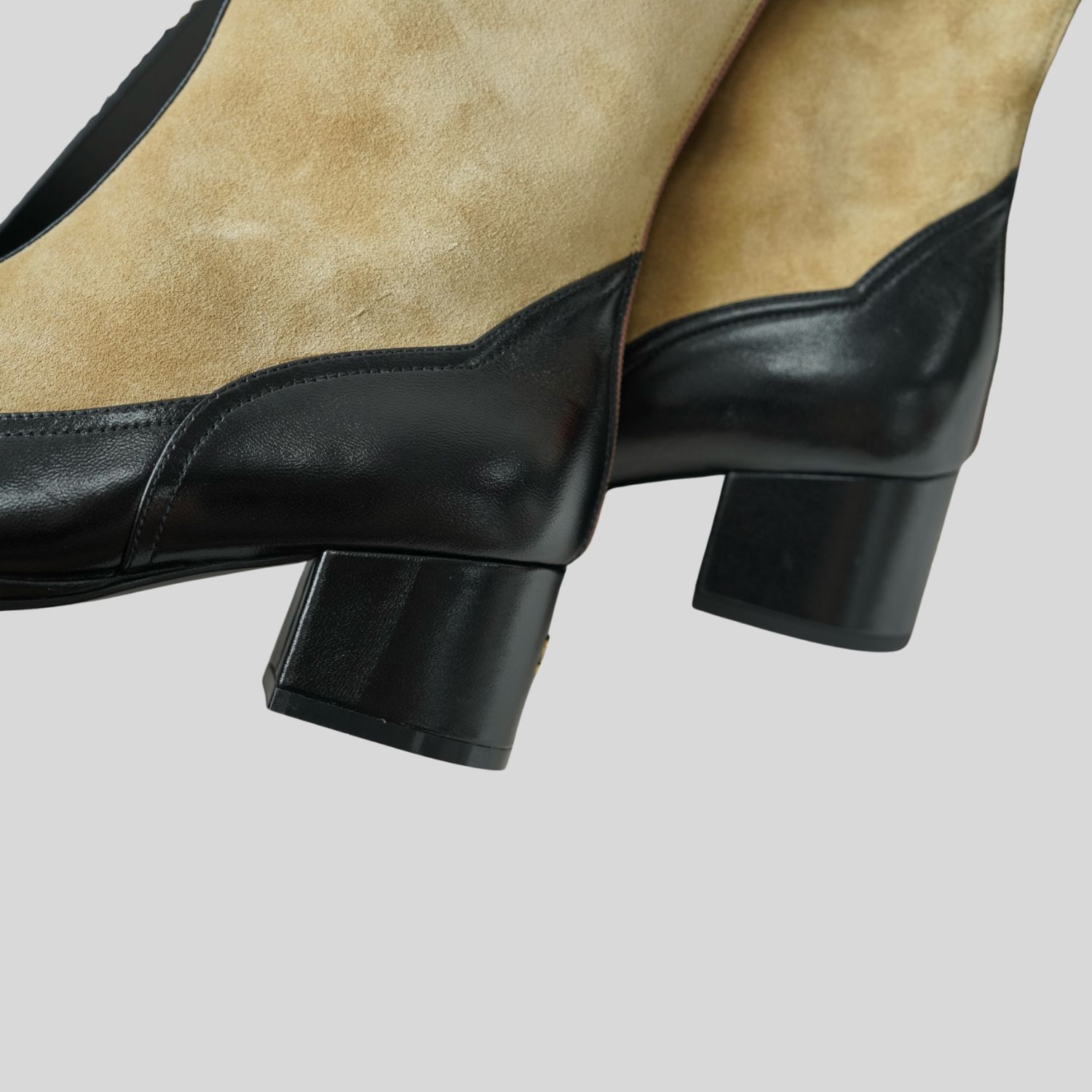 Ch**el High End Handicraft Knee Boots Camel For Women