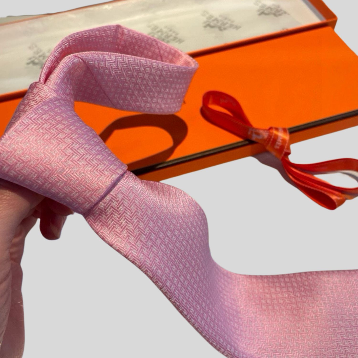 H**me5 Elegent Rose Silk Tie For Men