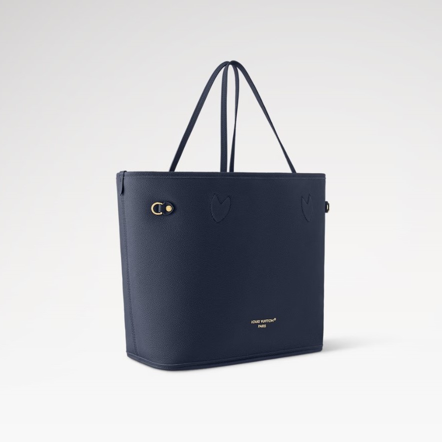 L0vis Vvtt0n Neverfull Inside Out MM Navy For Women 12.2in/31cm M14994