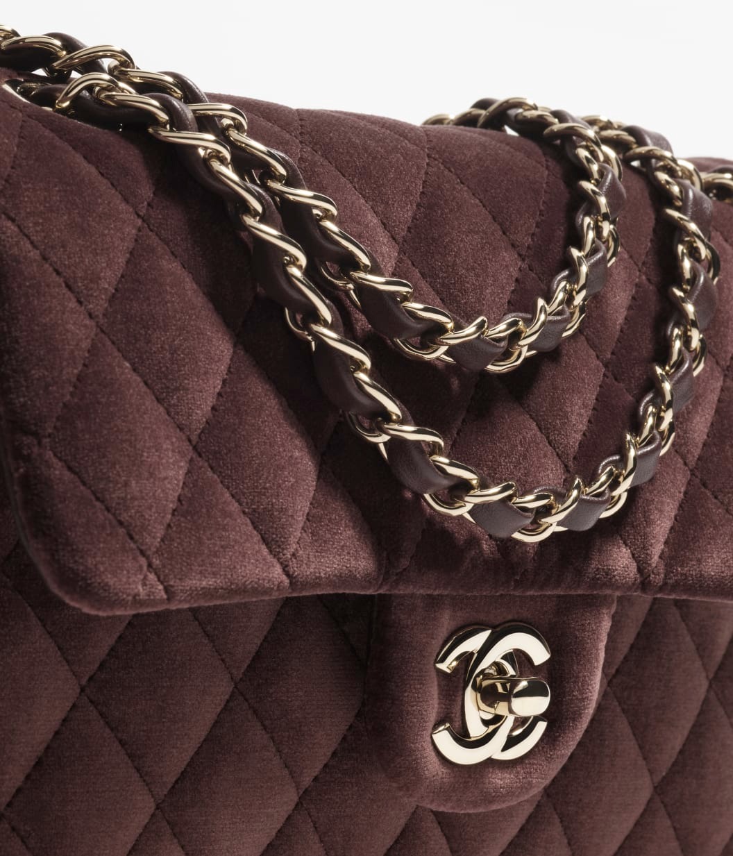 [True-to-ORIGINAL] Ch**el Small Classic Handbag Dark Brown For Women 9.1in/23cm A01113-B20703-U1115