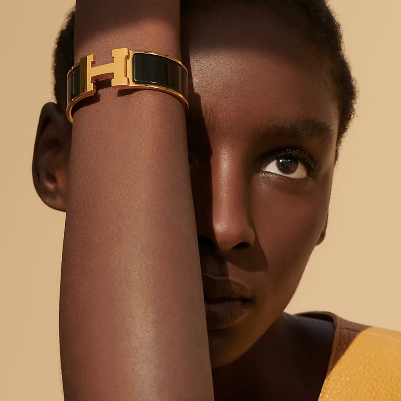 H**me5 Clic Clac H Bracelet Noir H300001F 01PM