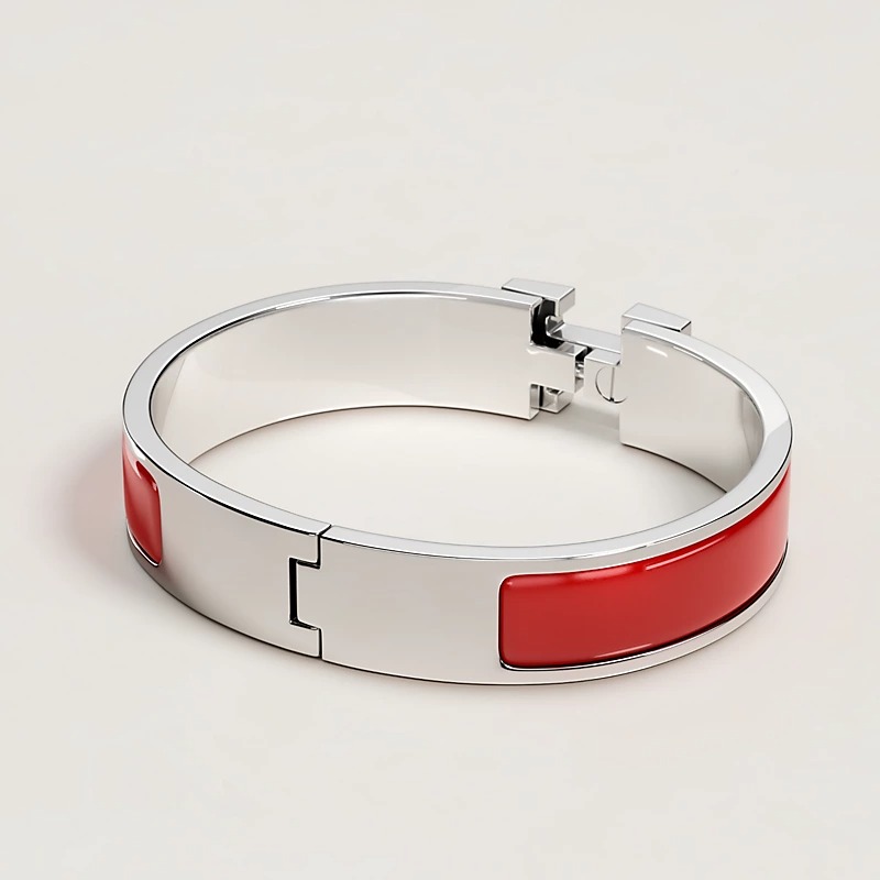 H**me5 Clic H Bracelet Rouge Amarante H700001FP94PM