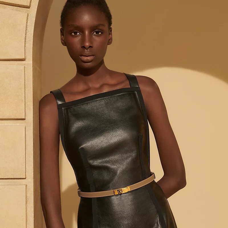 H**me5 Kelly 18 Belt Étoupe For Women H069853CC18