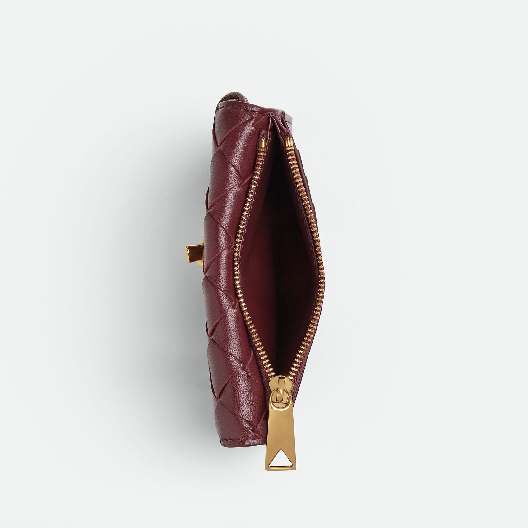 B0tt*ga Ven*ta Andiamo Zipped Card Case Barolo For Women 12.5cm/4.9in 838846VCPP22250