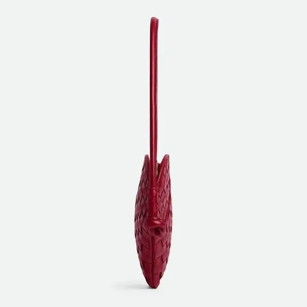 [True-to-ORIGINAL] B0tt*ga Ven*ta Mini Solstice Heart Red For Women 22cm/8.7in