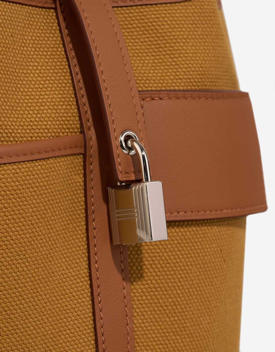 [True-to-ORIGINAL] H**me5 Picotin Lock 18 Pocket Bag Desert For Women 7.1in/18cm H083189CKBD