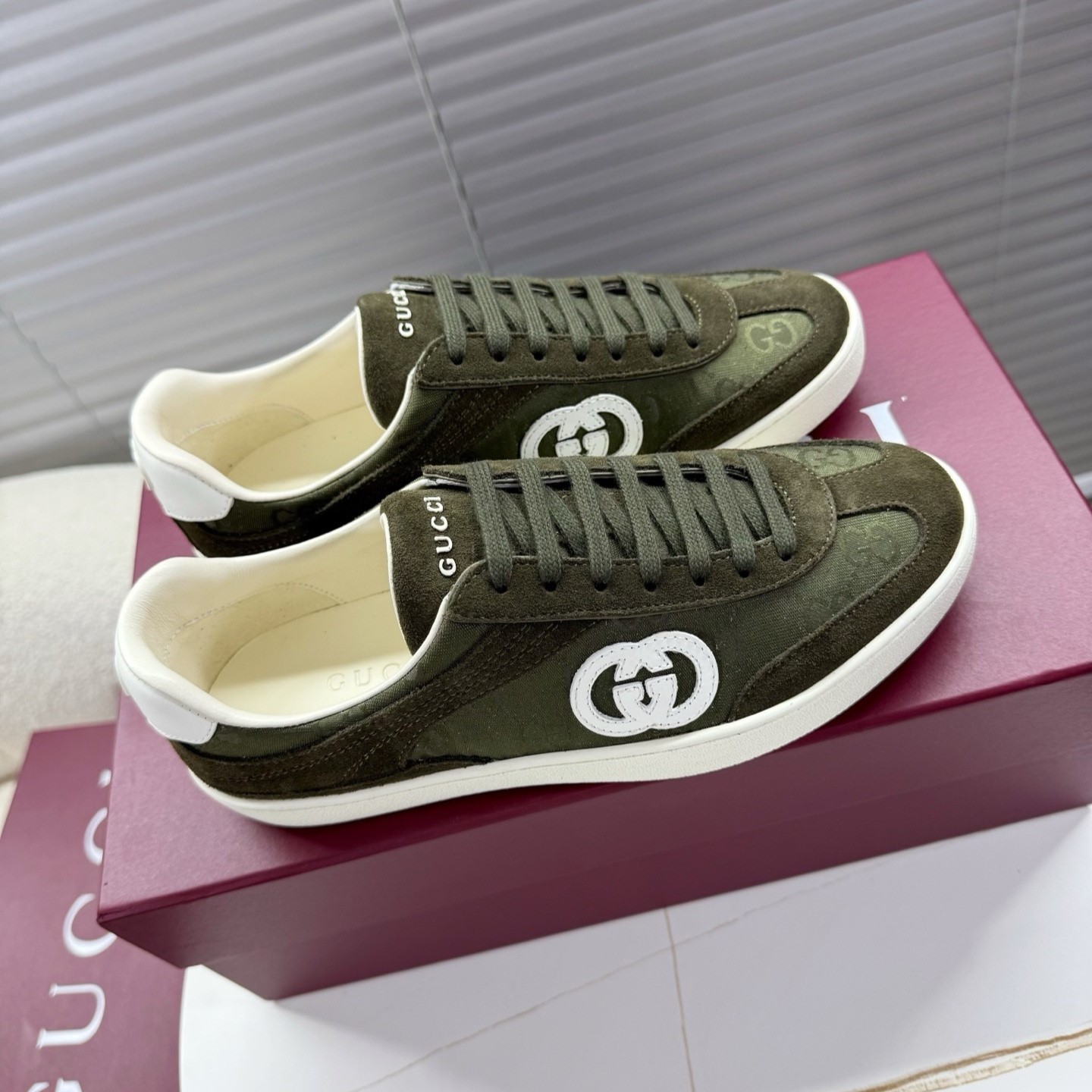 Gvc*1 G75 Trainer Dark Green For Men 840330 AAE80 3354