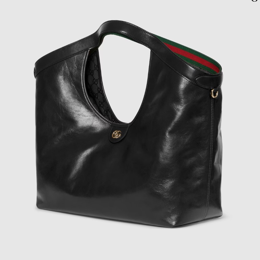 [True-to-ORIGINAL] Gvc*1 Giglio Large Tote Bag Black For Women 23.6in/60cm ‎‎‎853971 AAF2H 1060