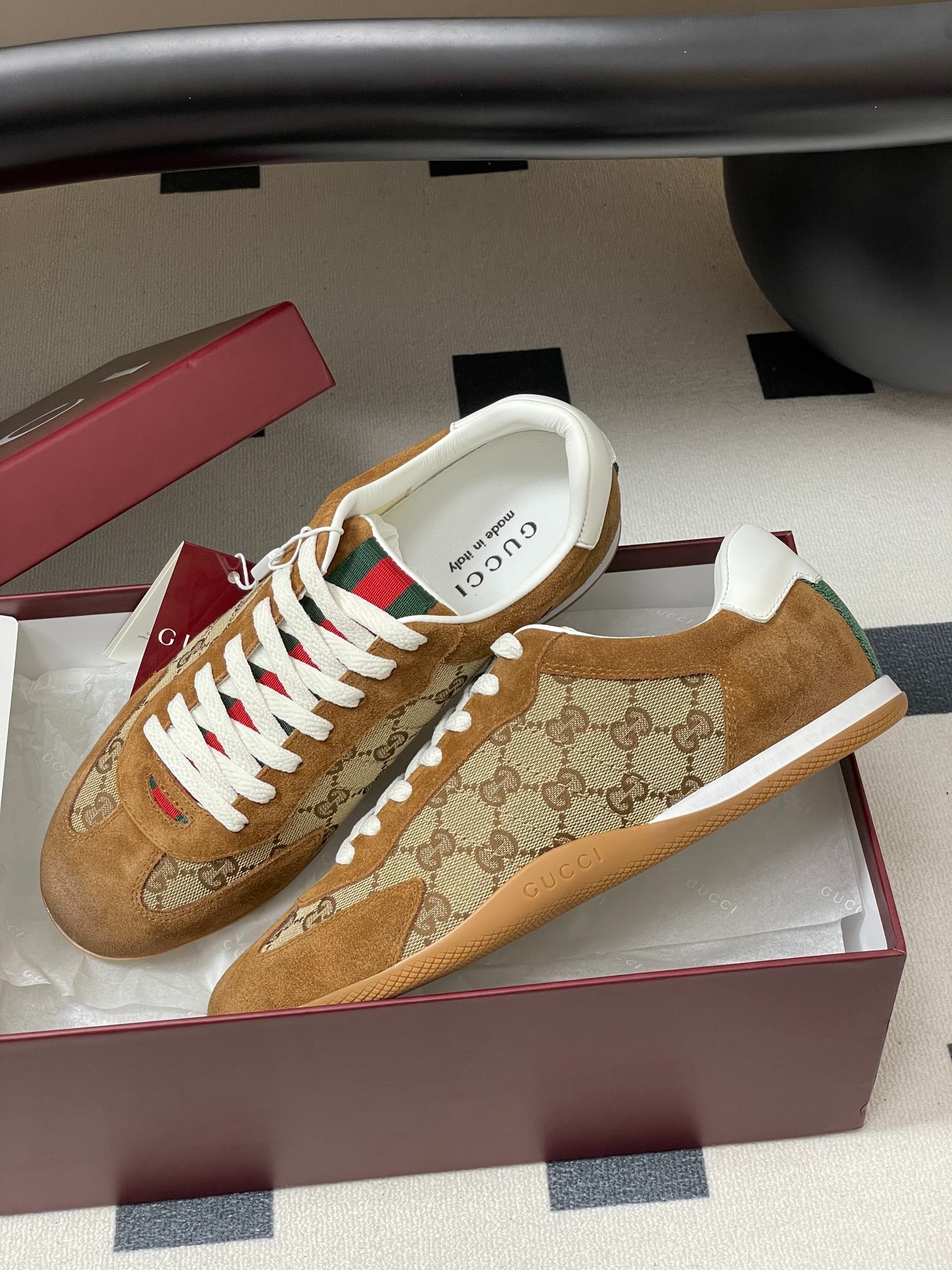 Gvc*1 Shift Sneaker Beige/Brown For Men 857018 AAF1X 2750