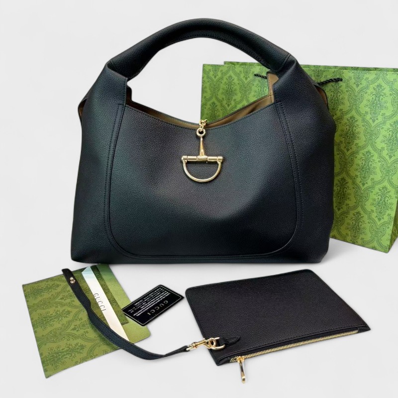 Gvc*1 Softbit Maxi Shoulder Bag Black For Women 18.1in/46cm 837466 AAEAO 1000