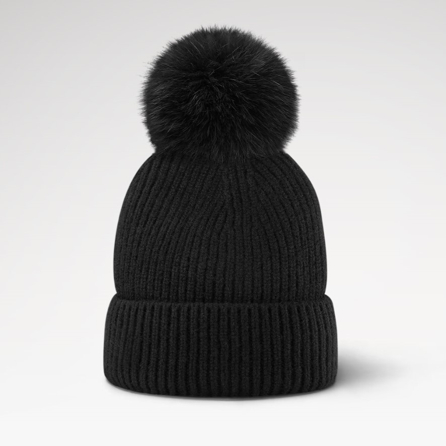 L0vis Vvtt0n LV Cold Spark Beanie Black For Women M79256