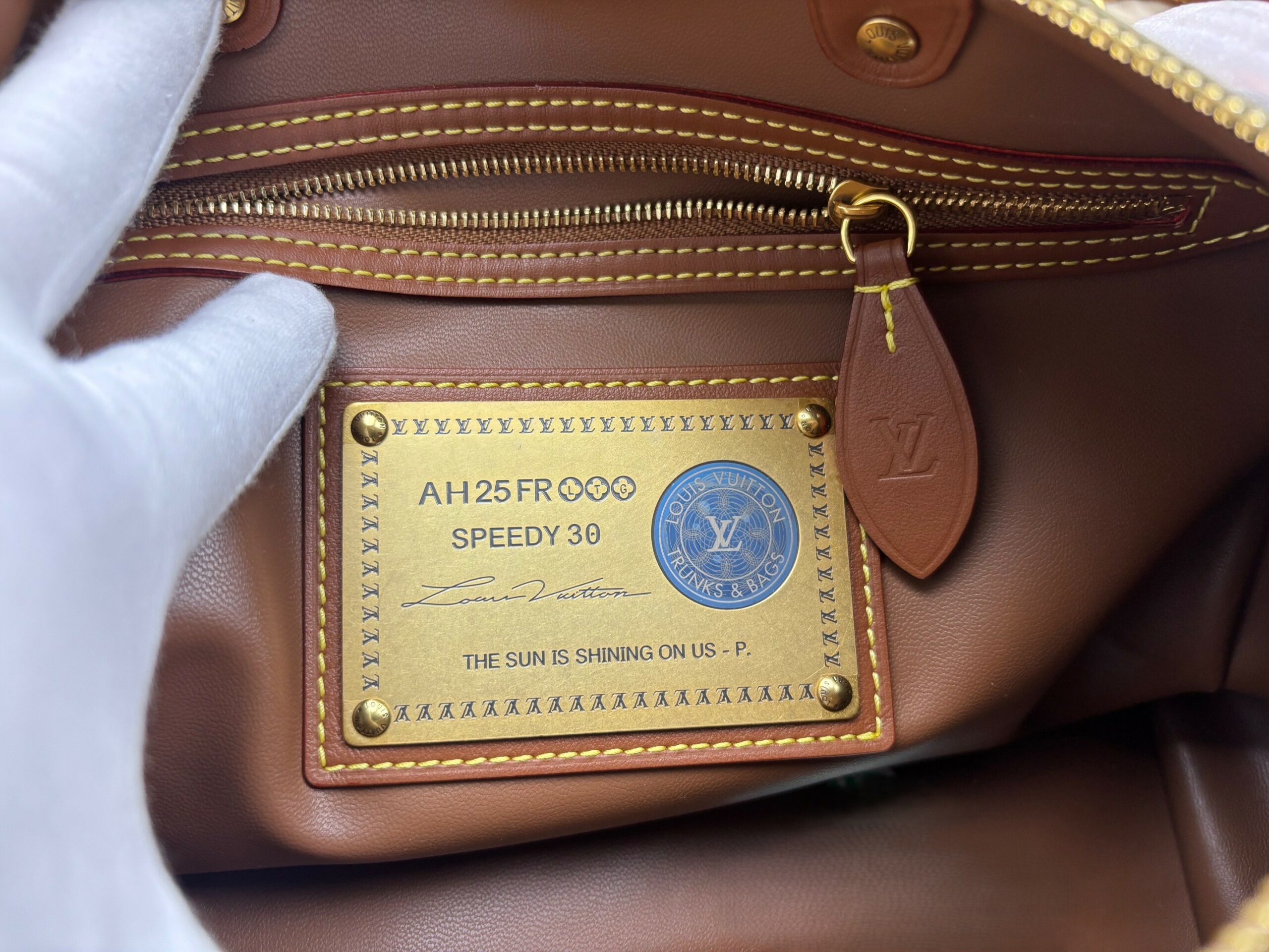 [True-to-ORIGINAL] L0vis Vvtt0n Speedy P9 Bandoulière 30 Green Sancha For Men 11.8in/30cm M15241