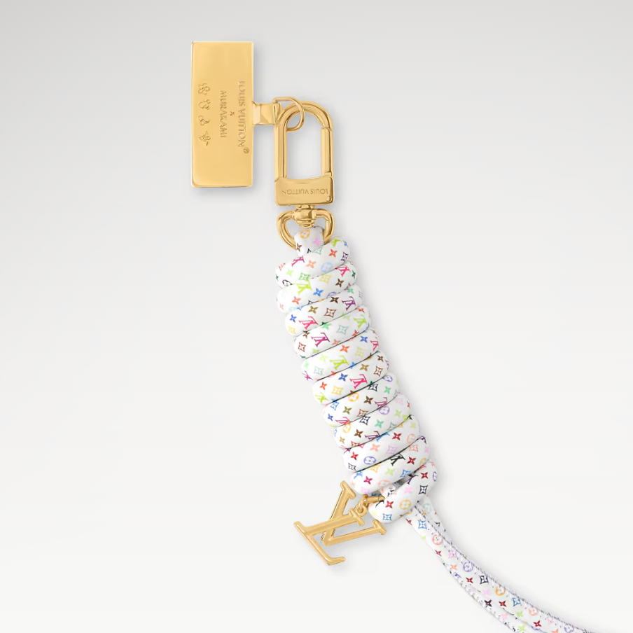 L0vis Vvtt0n LV x TM Knot Bag Charm Multicolored Gold Hardware For Women M03741