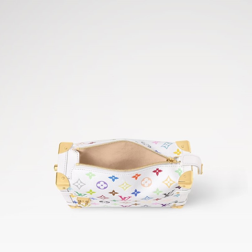 L0vis Vvtt0n LV x TM Side Trunk MM Crossbody Bag 9.4in/ 24cm Multicolored Gold Hardware For Women M14046