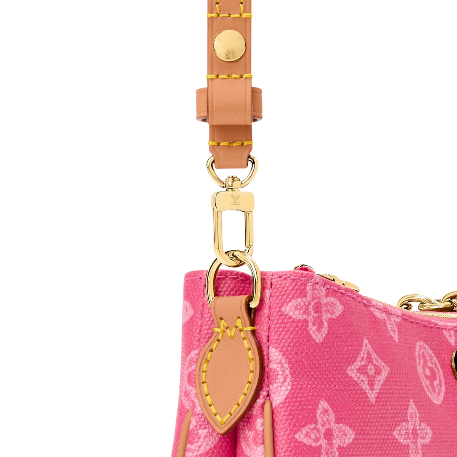 L0vis Vvtt0n Pochette Liv Monogram Origine Rose Ruban For Women 24.5cm/9.6in – M27719