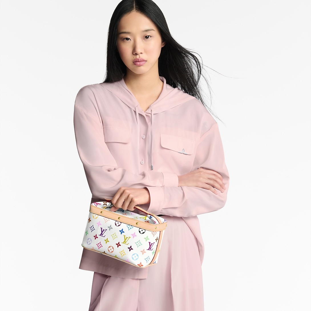 L0vis Vvtt0n LV x TM Cruiser Toiletry Bag 8.7in/ 22cm Multicolored Gold Hardware For Women M27900