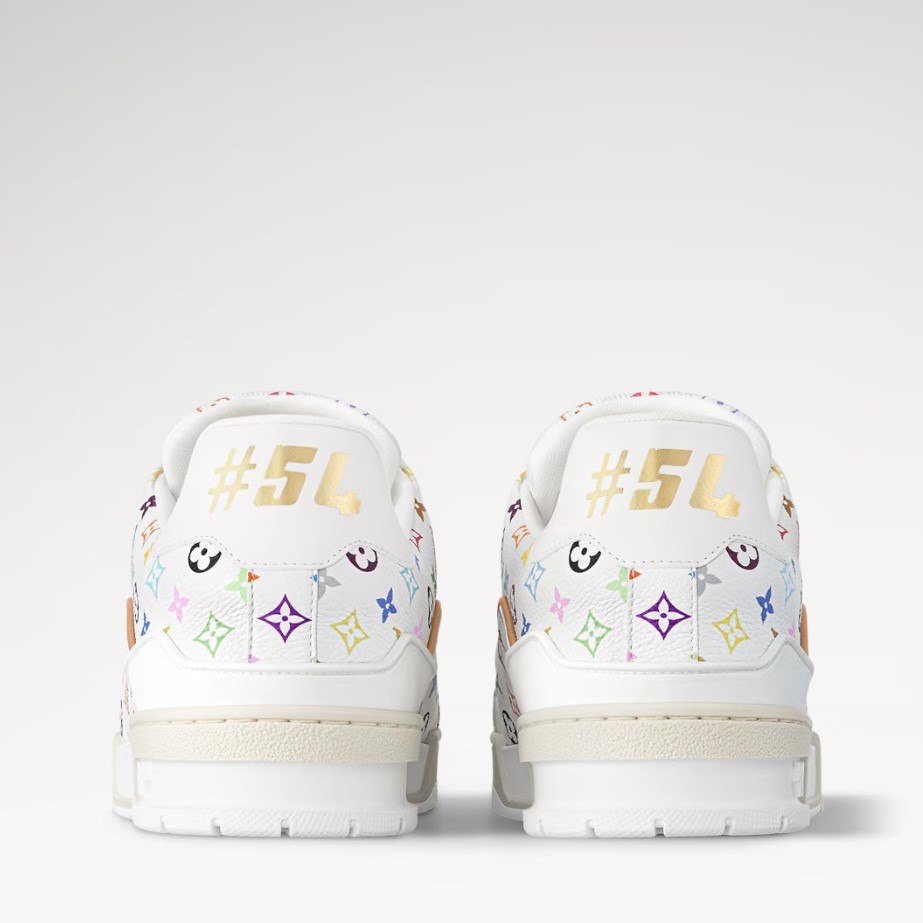 L0vis Vvtt0n LV x TM LV Trainer Sneakers White For Women 1AJQC9