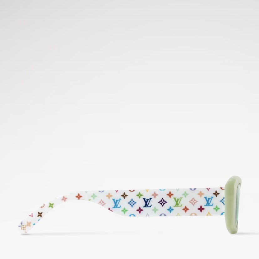 L0vis Vvtt0n LV x TM Multigram Cat Eye Sunglasses Green For Women Z3250W