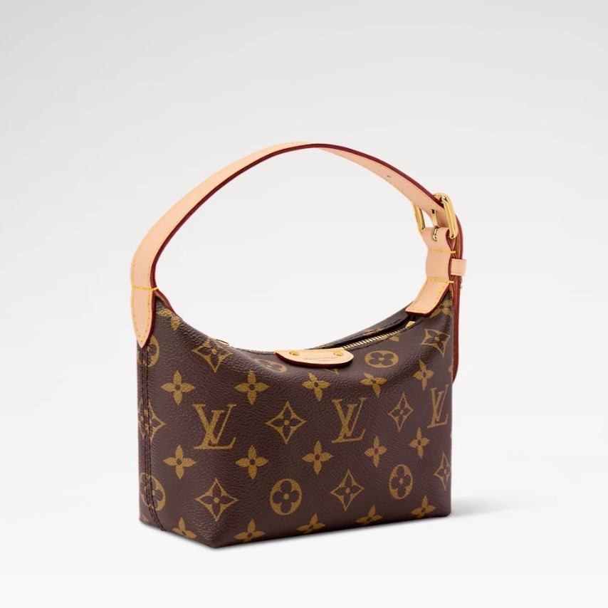 L0vis Vvtt0n Pochette Hills Shoulder Bag 7.3in/ 18.5cm Monogram Gold Hardware For Women M27509