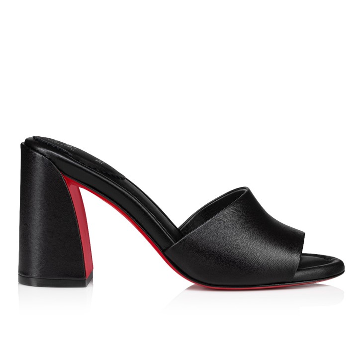 Chr1st1an Louboutin Jane Mules Black For Women 1240728B439