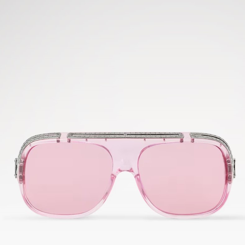 L0vis Vvtt0n 1.0 Millionaires Sunglasses Pink For Men Z3050W