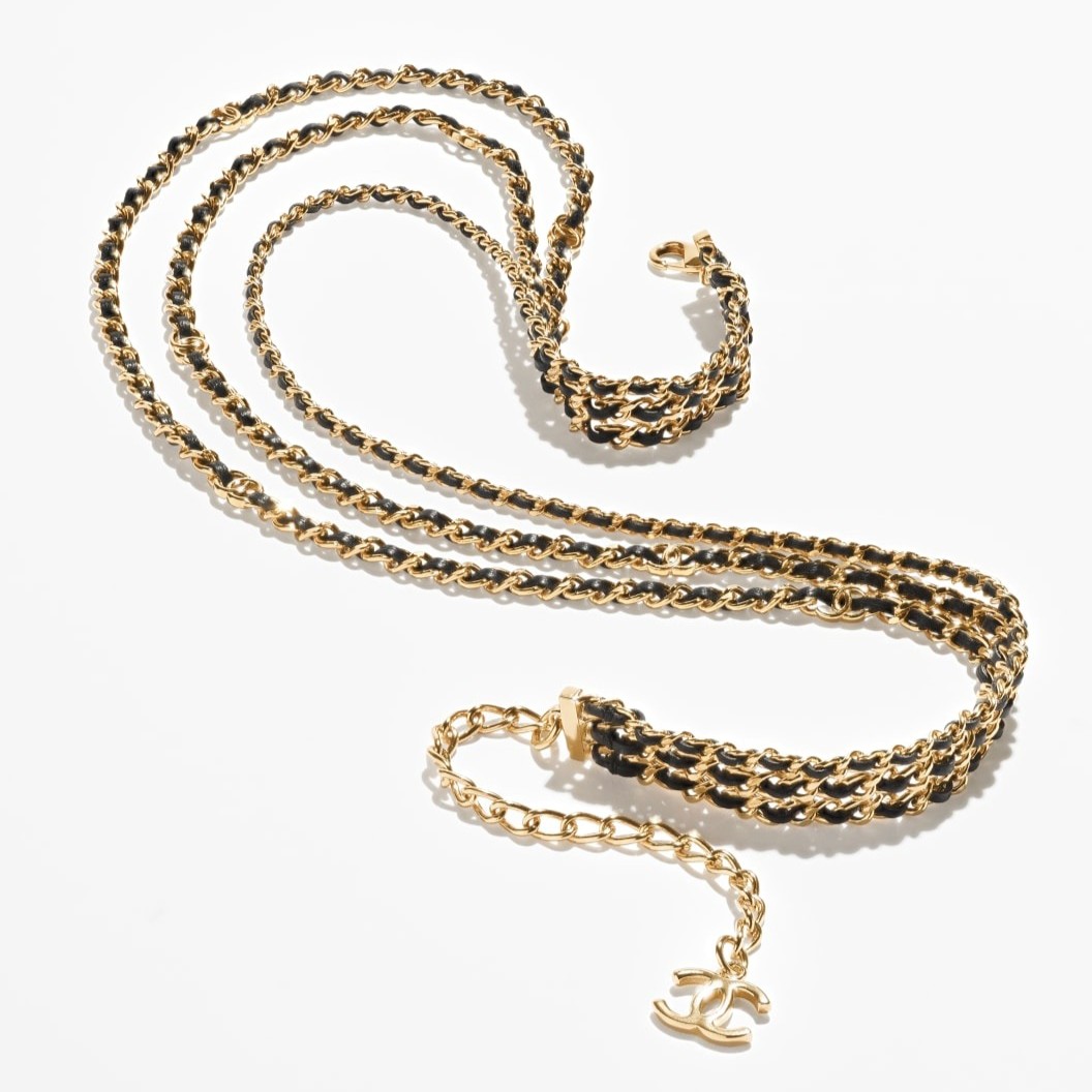 Ch**el Necklace Gold Hardware For Women ABH241-B23469-U7516