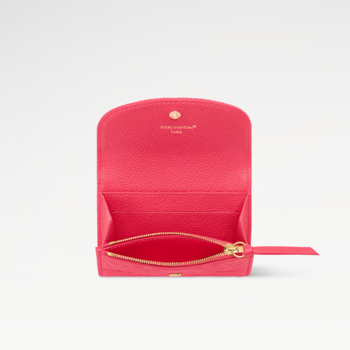 L0vis Vvtt0n Rosalie Coin Purse Strawberry Pink For Women 4.3in/11cm M27481