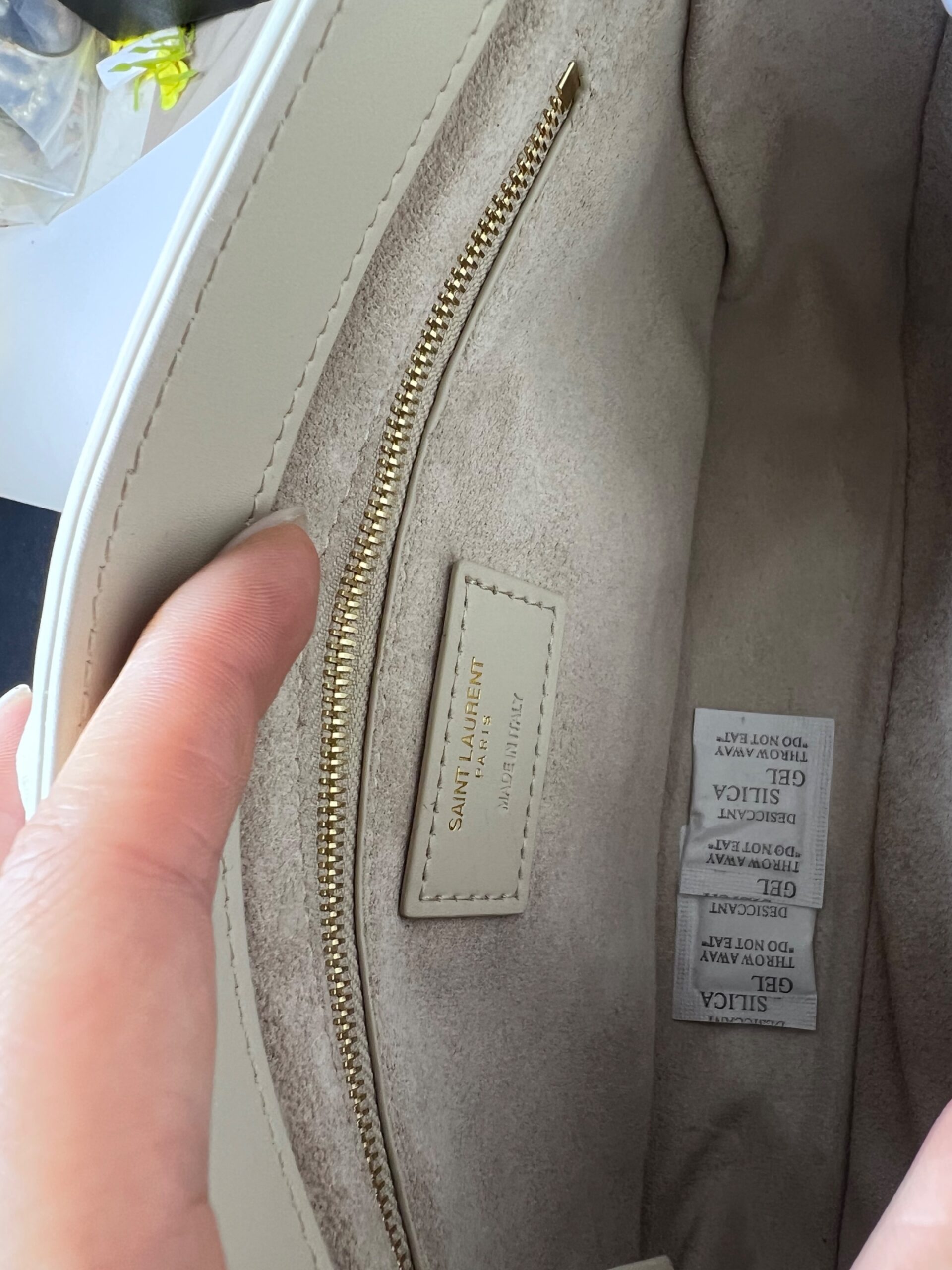 Sa1nt Lau*nt LE 5 À 7 Hobo Bag White Material For Women 9in/23cm Y51 6572282R20W9207