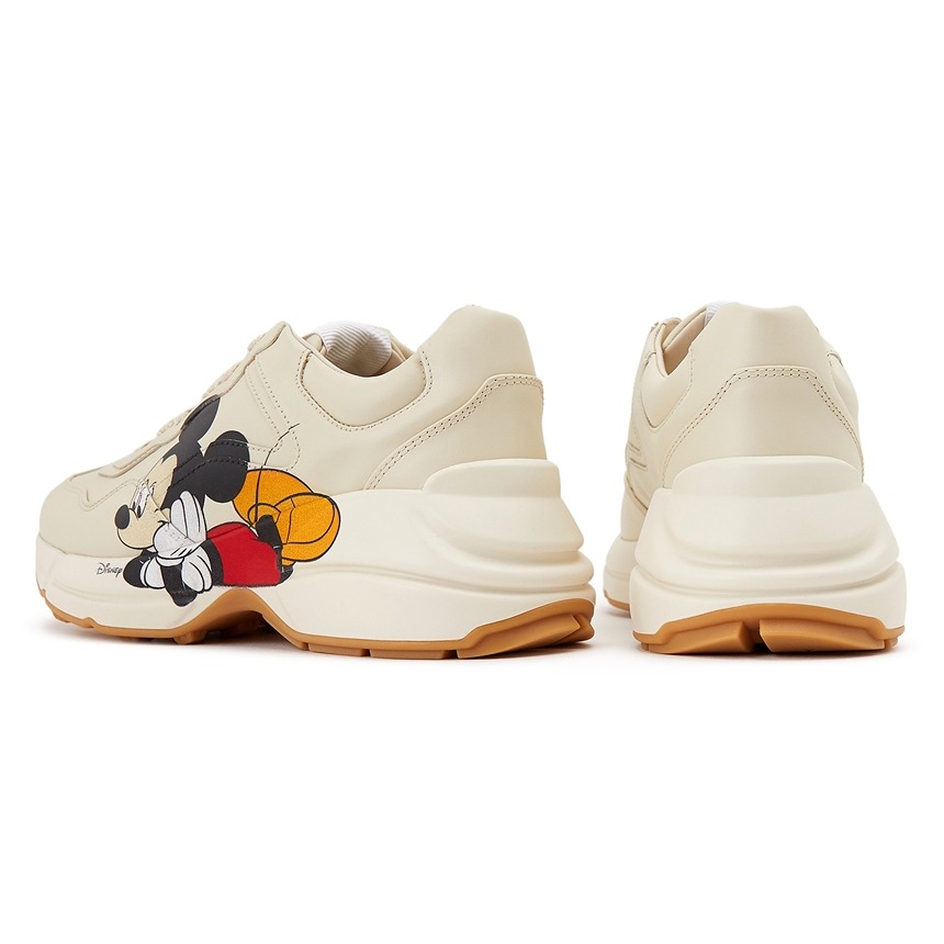 Gvc*1 x Disney Men’s Rhyton Sneaker With Mickey Mouse Beige For Men 602049 DRW00 9522