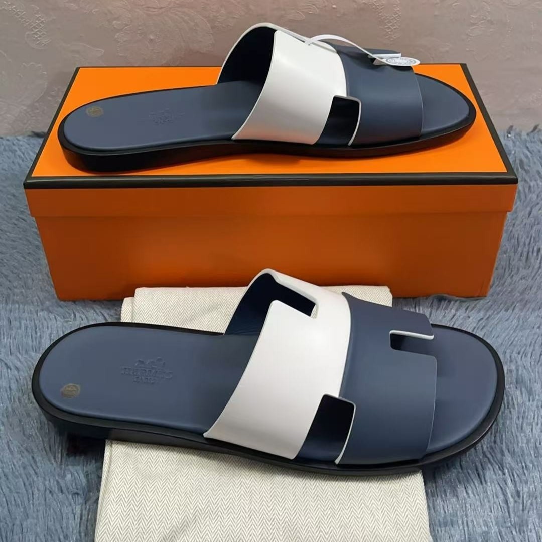 H**me5 Izmir Sandal Navy Blue/White For Men