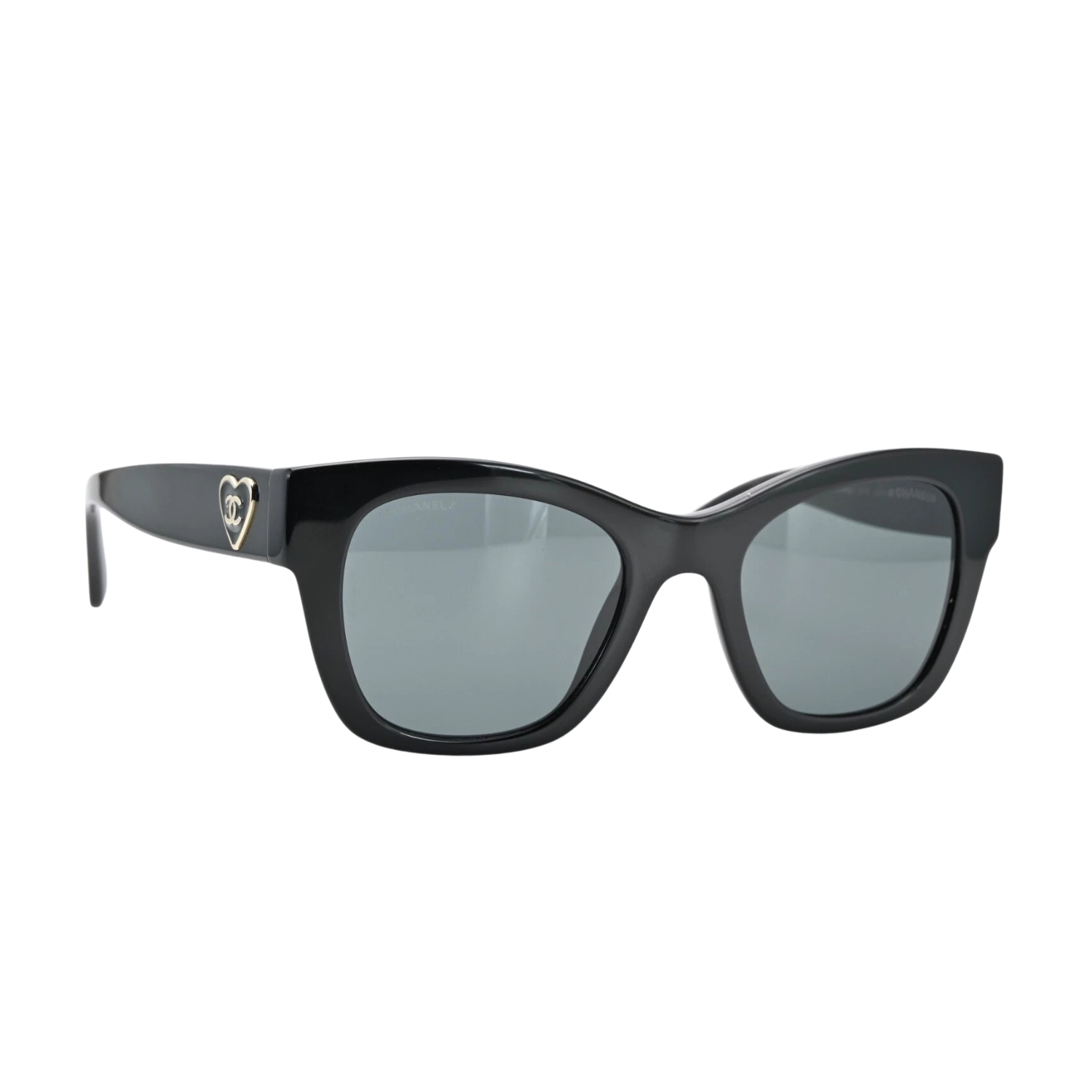 Ch**el Square Sunglasses Black For Women