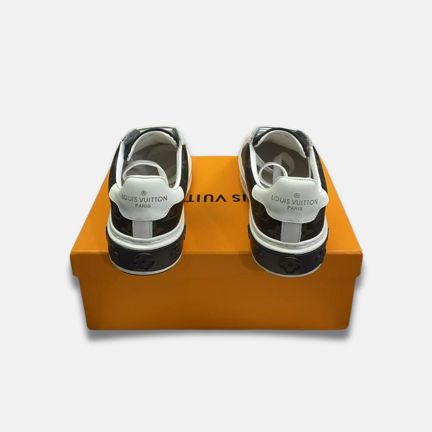 L0vis Vvtt0n Time Out Sneaker White/Brown For Women LV