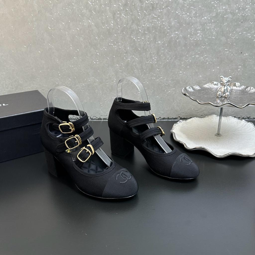 Ch**el Mary Janes Black For Women G46477-B19617-94305