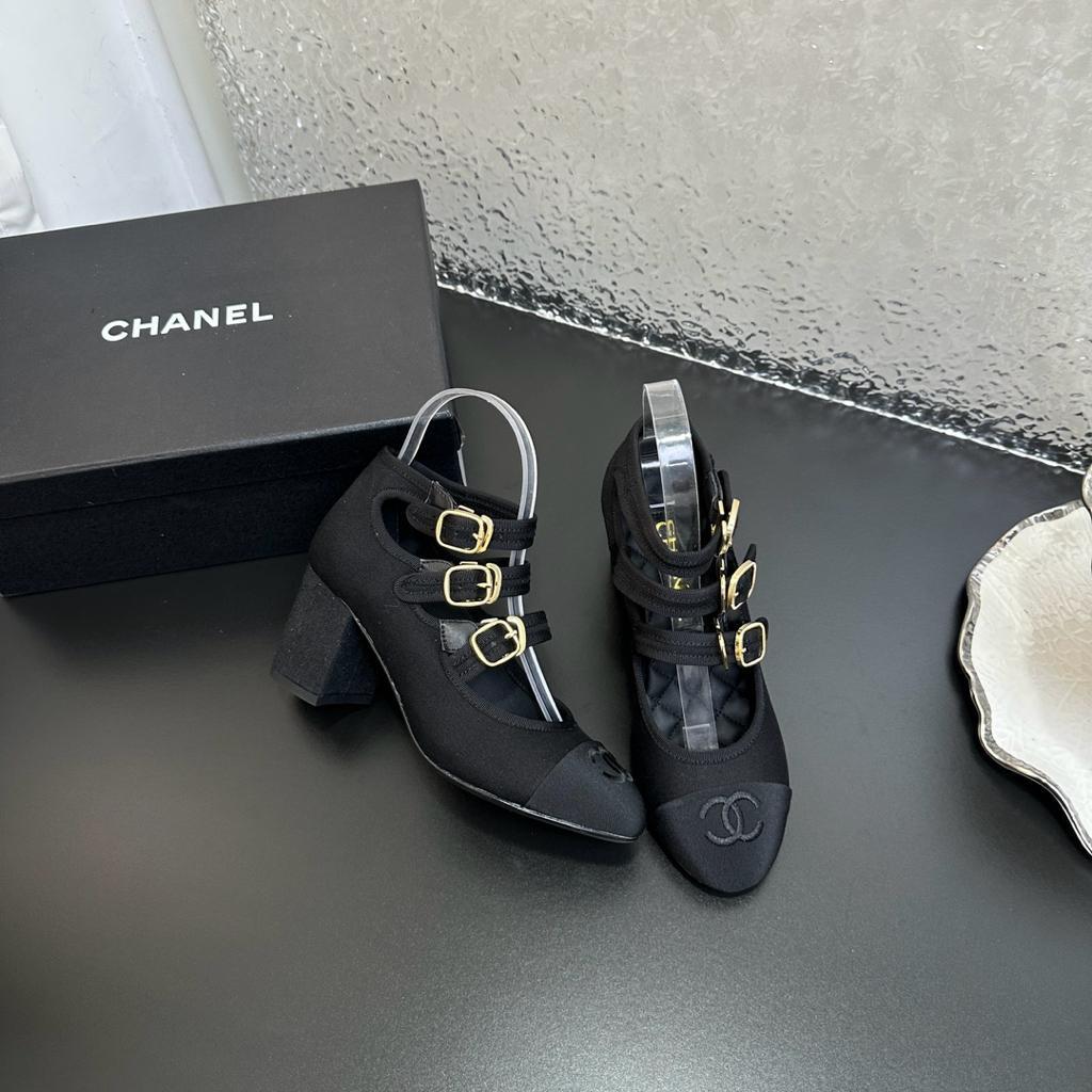 Ch**el Mary Janes Black For Women G46477-B19617-94305