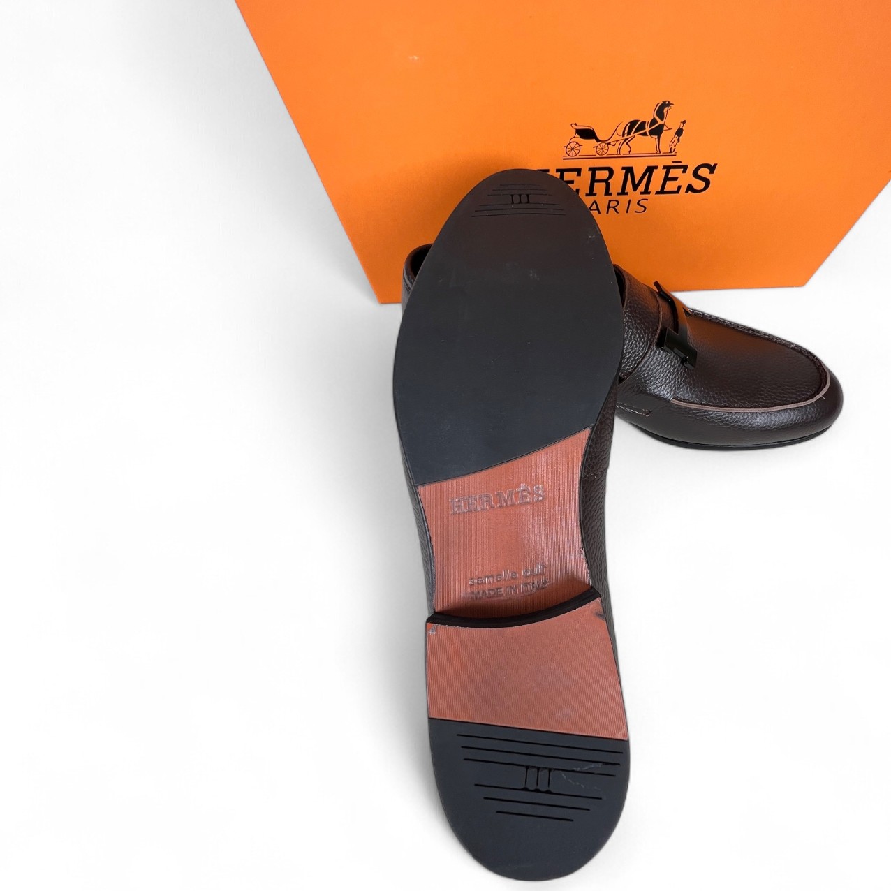 H**me5 Paris Loafer Marron Ebene For Men