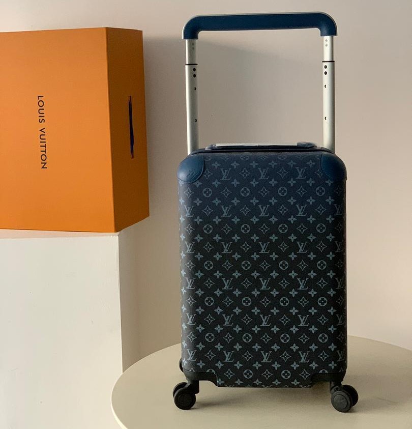 L0vis Vvtt0n Horizon 55 Suitcase Navy Blue 21.7in/55cm M11557