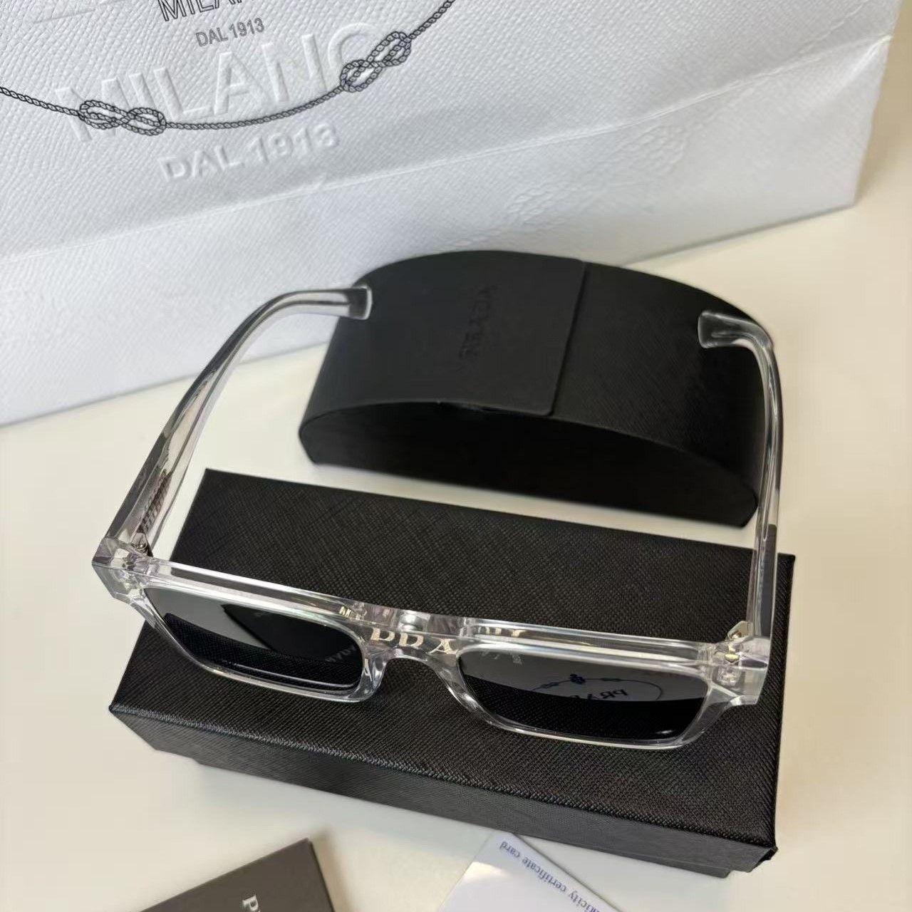 Pra*a Sunglasses Exclusive White For Women