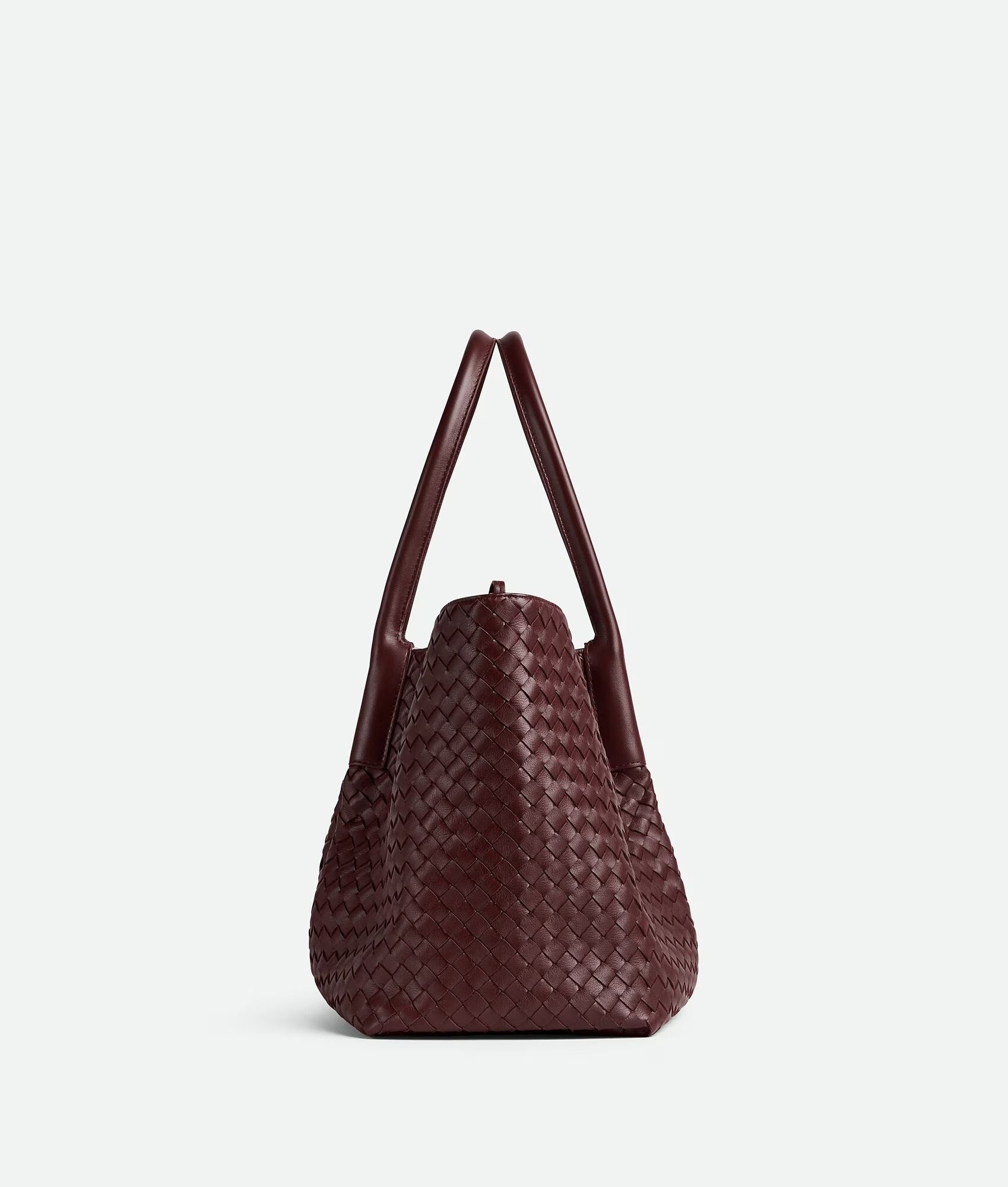 [True-to-ORIGINAL] B0tt*ga Ven*ta Medium Pinacoteca Madder Brown For Women 43cm/16.9in – 817166V5AG12102