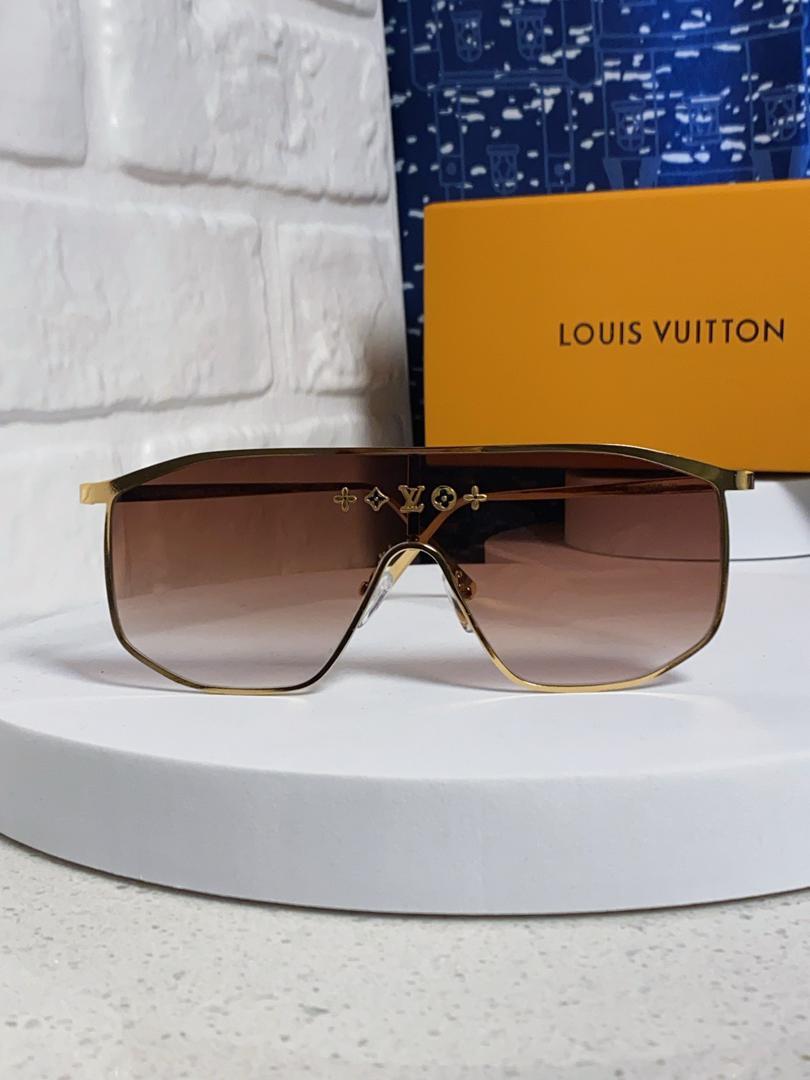 L0vis Vvtt0n LV Golden Mask Sunglasses Brown Z1717U