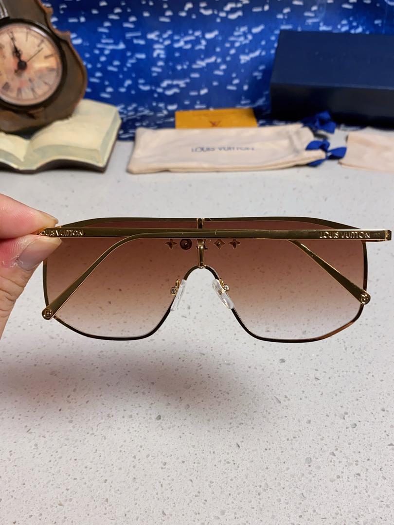 L0vis Vvtt0n LV Golden Mask Sunglasses Brown Z1717U