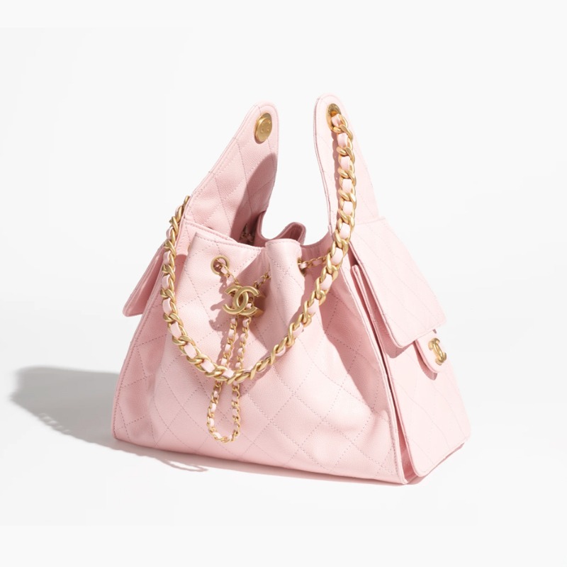 Ch**el 25 Small Handbag Light Pink For Women 10.2in/26cm AS5293-B20304-NAGEO