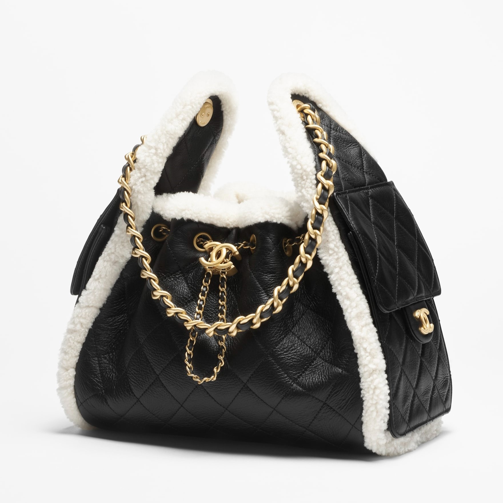 Ch**el 25 Small Handbag Black For Women 10.2in/26cm AS5293-B22309-U4139