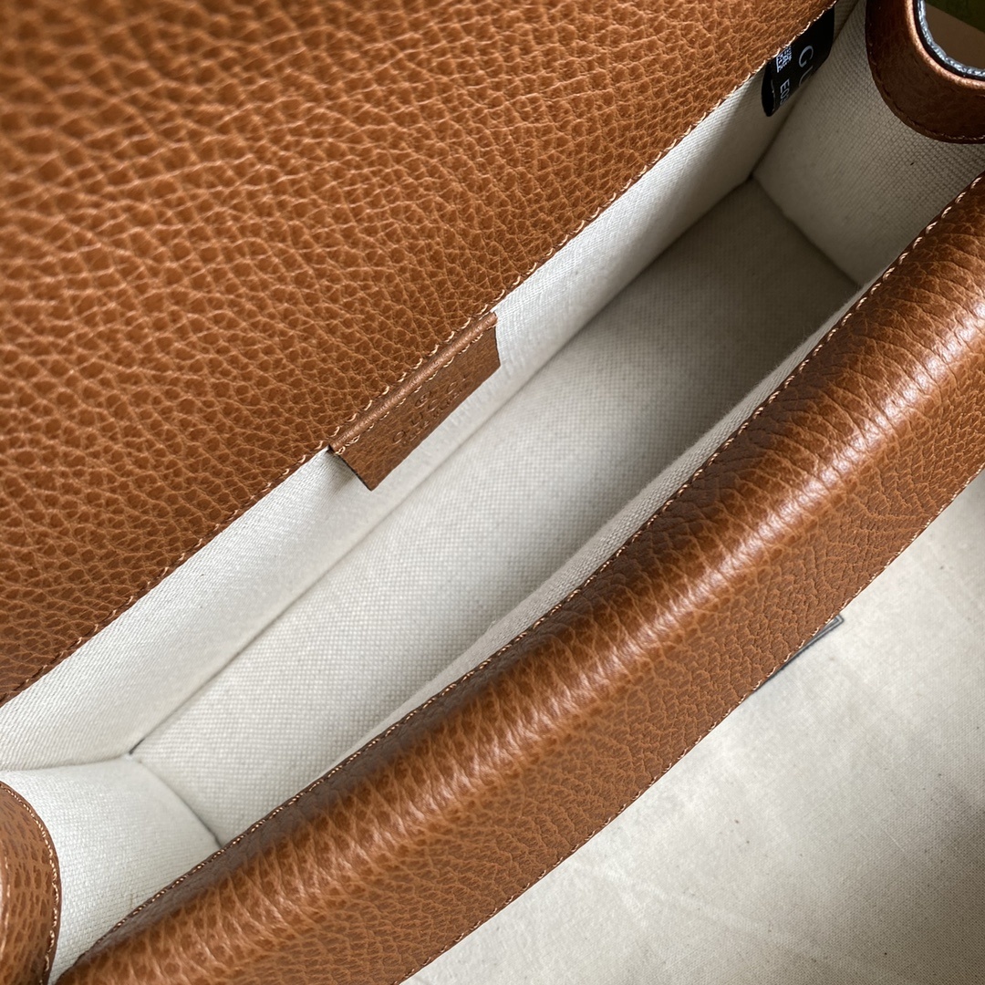 Gvc*1 Dionysus Small Shoulder Bag Dark Blue And Ivory Eco Washed Organic GG Jacquard Deni For Women 11in/28cm 400249 2KQFN 4483