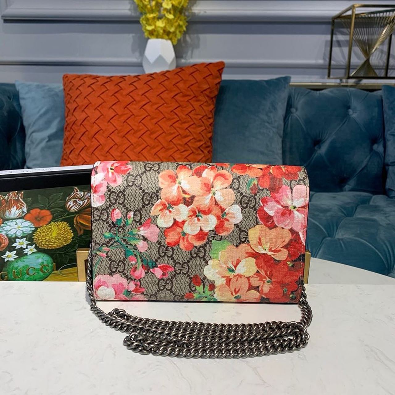 Gvc*1 Floral WOC Dionysus Shoulder Bag Multicolor For Women 20cm/7.9in