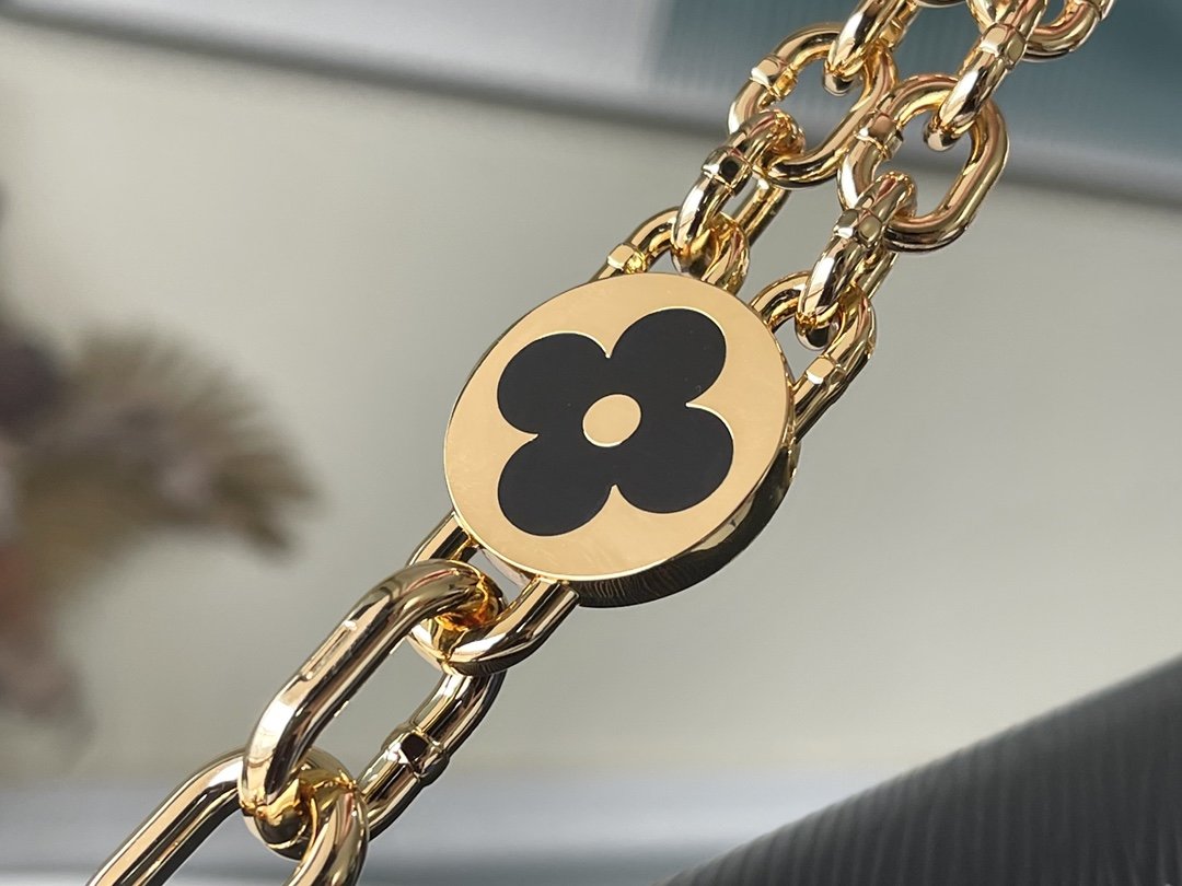 L0vis Vvtt0n Twist MM Monogram Flower Black For Women, Women’s Handbags, Shoulder And Crossbody Bags 9.1in/23cm LV M59402