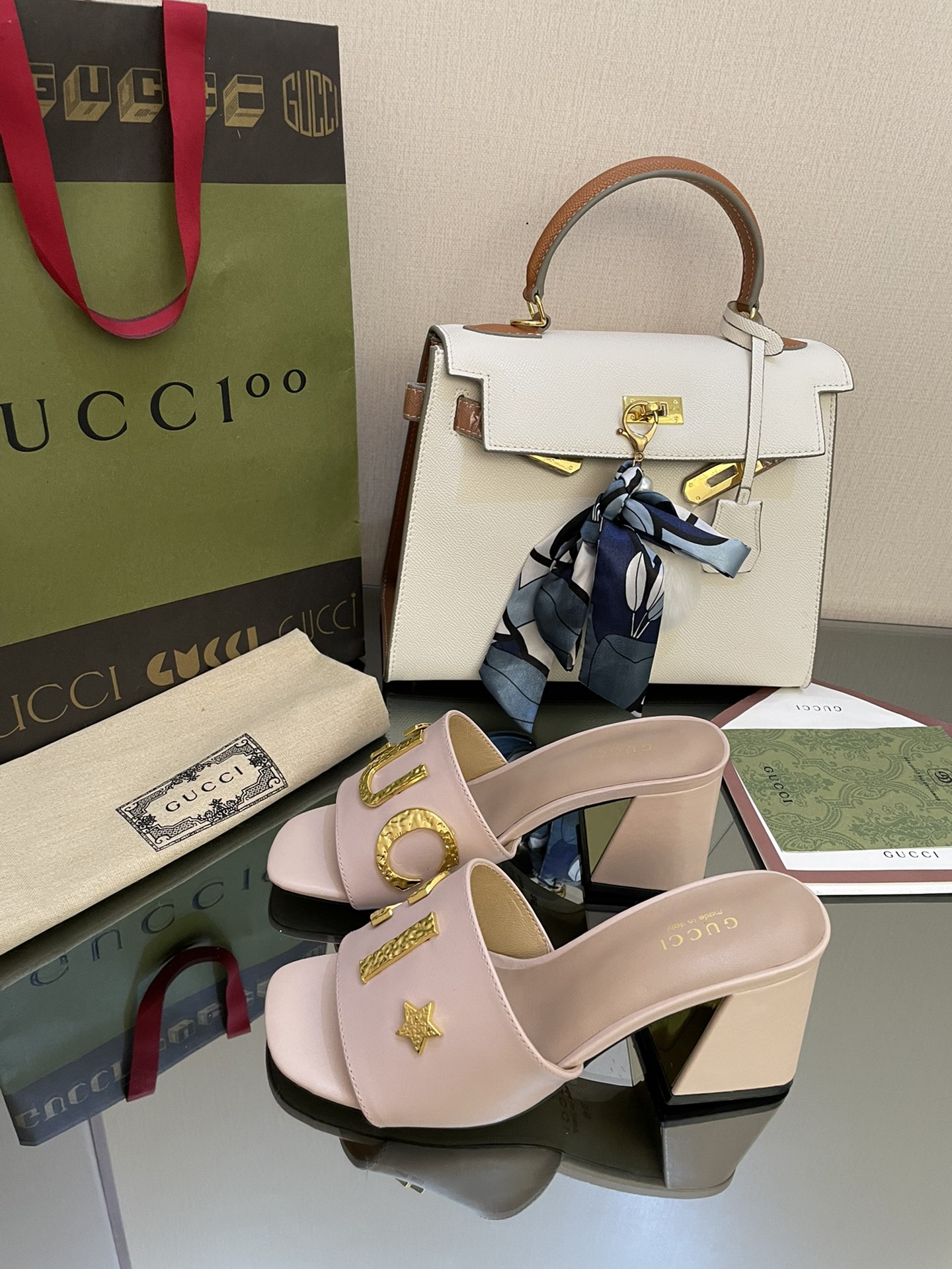 Gvc*1 Women’s ‘Gvc*1’ Slide Sandal Light Pink For Women GG